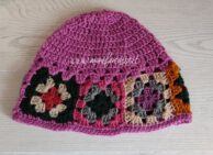 Cappello Uncinetto Con Mattonelle Granny Schema Facile ManiFantasia