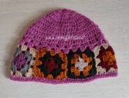 Cappello Uncinetto Con Mattonelle Granny Schema Facile ManiFantasia